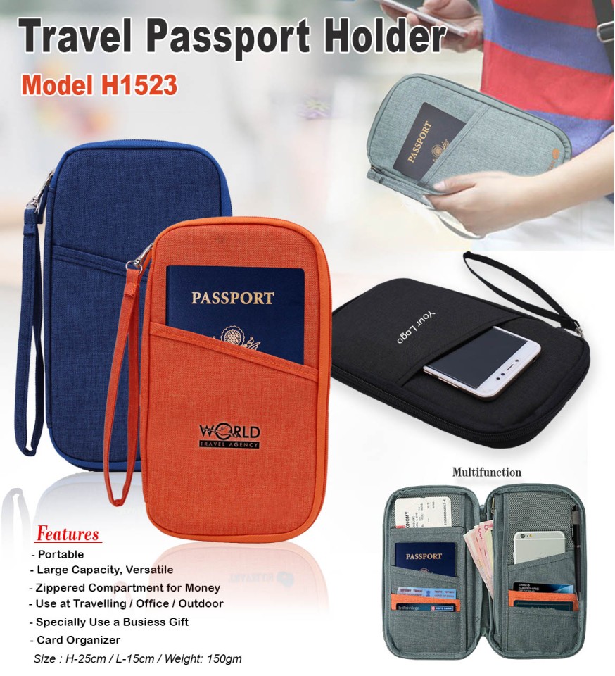 Multifunction Travel Passport Holder