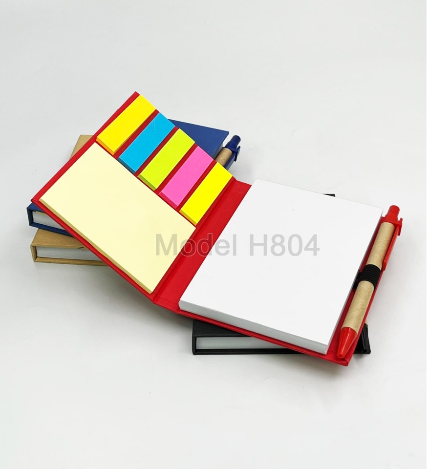 Eco Note Pad-Sticky Pad With Ball Pen